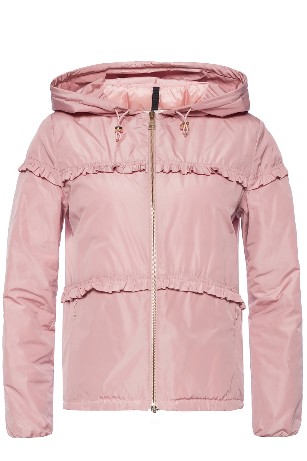 Pink 'Prague' down jacket with ruffles Moncler - Vitkac Canada